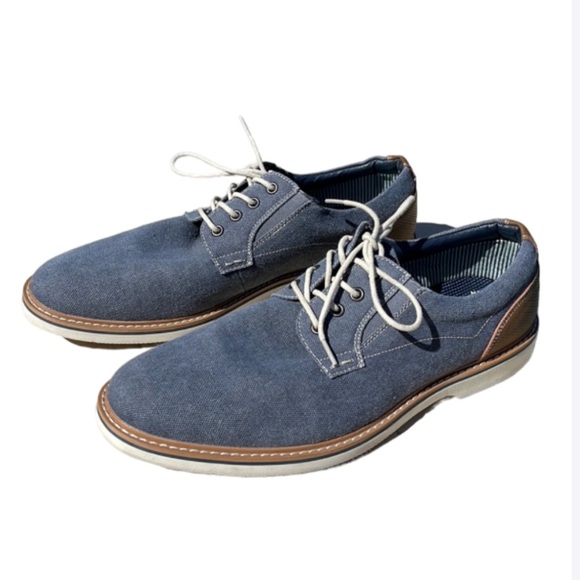 Nunn Bush Other - Nunn Bush Men's Barklay Canvas Plain
Toe Oxford Lace Up - Size 12 M